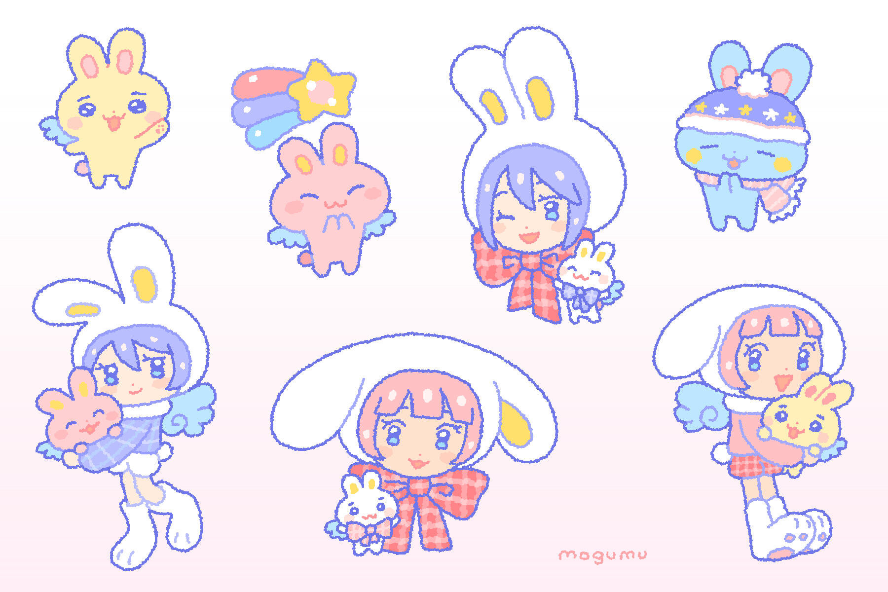 moon bunnies
