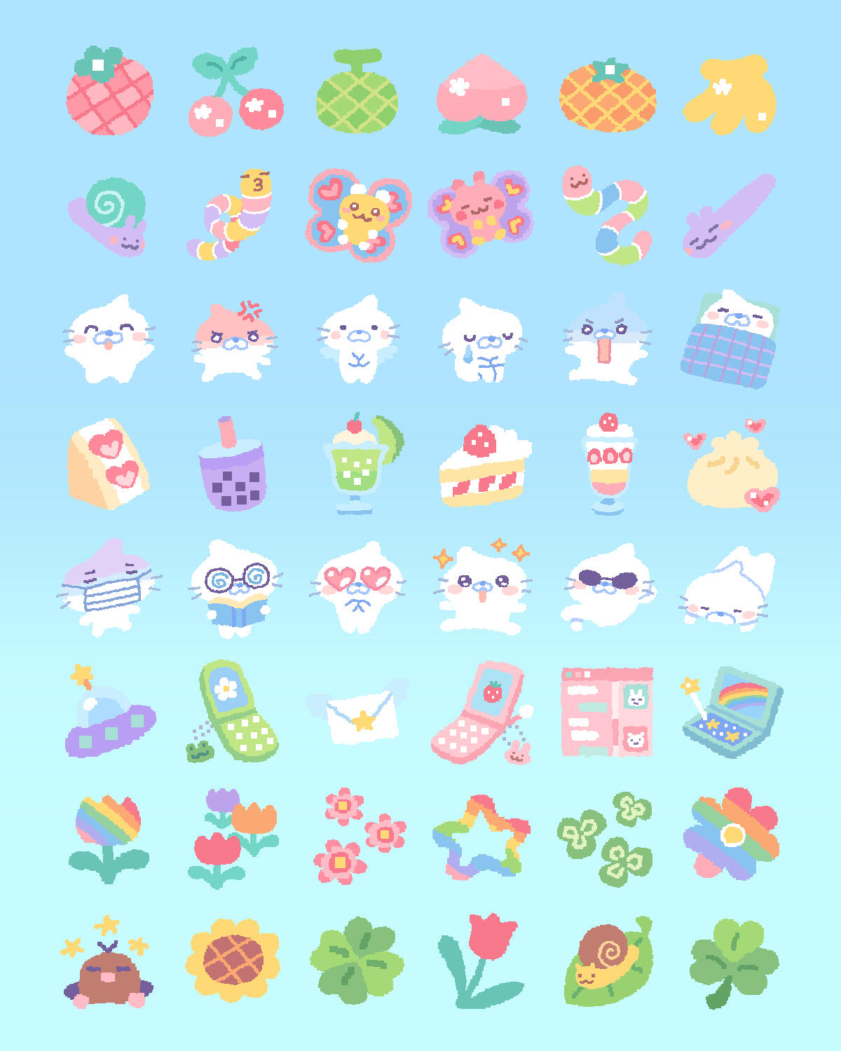 yogurts clear stickers