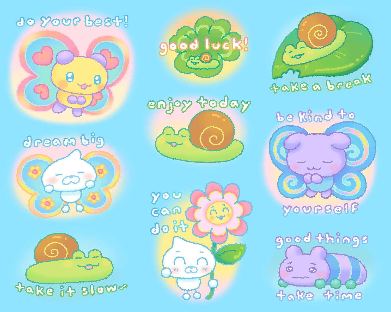 lucky charm stickers