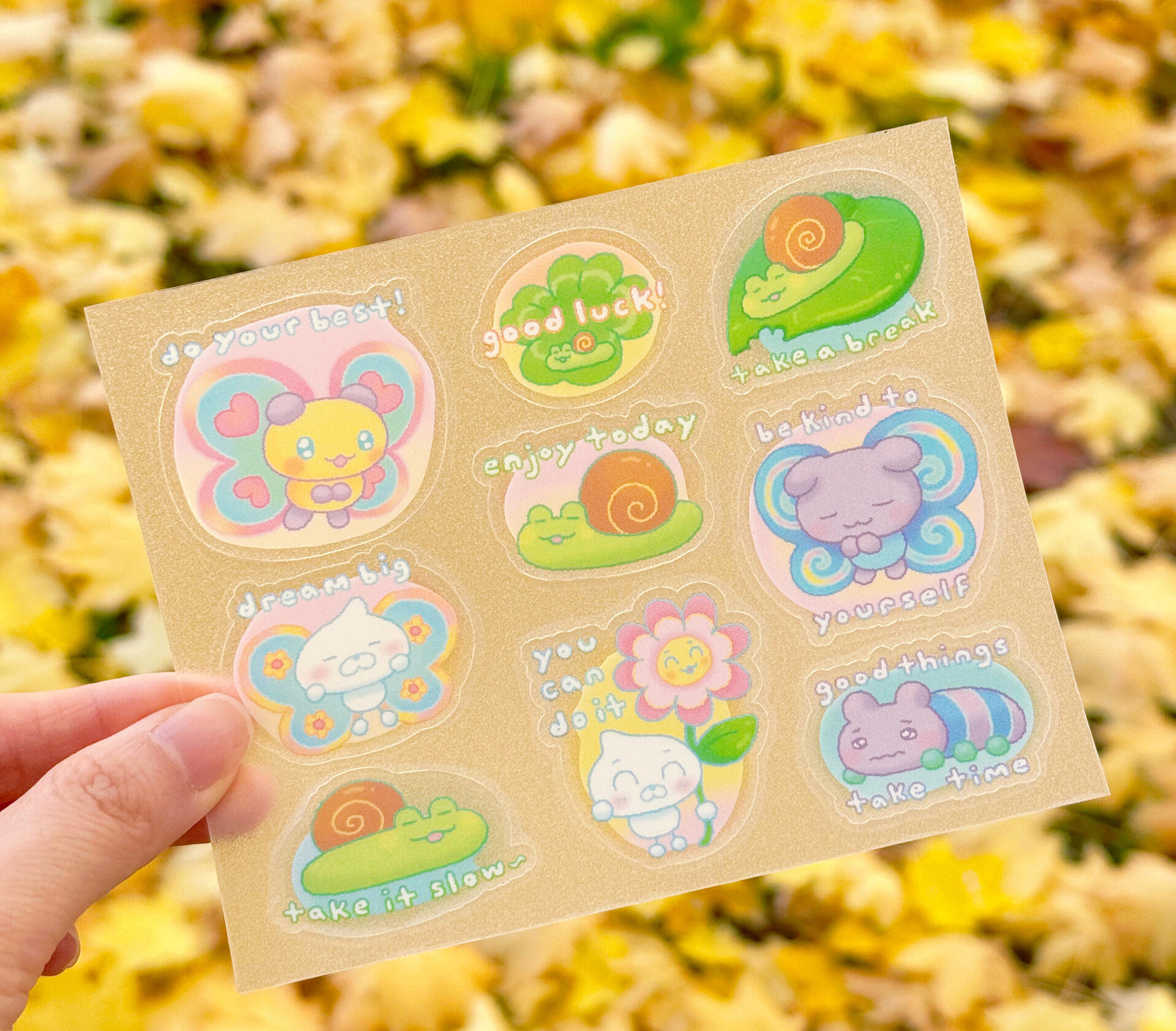 lucky charm stickers
