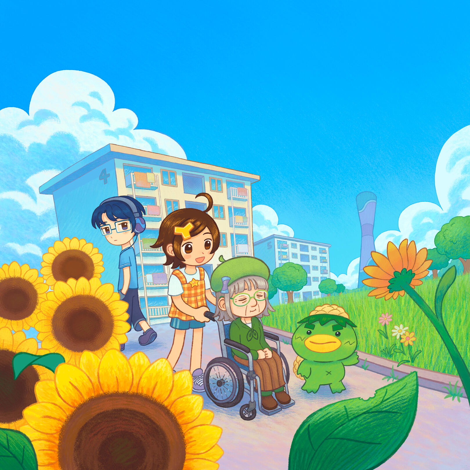 danchi days key art 2.0 danchi days key art 2.0