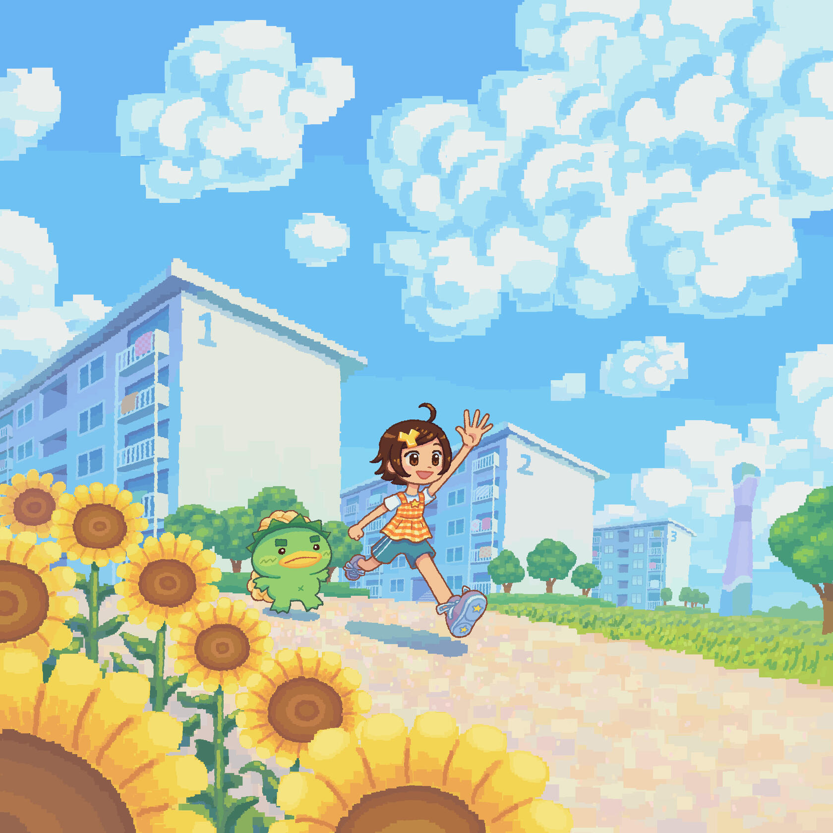 danchi days key art danchi days key art