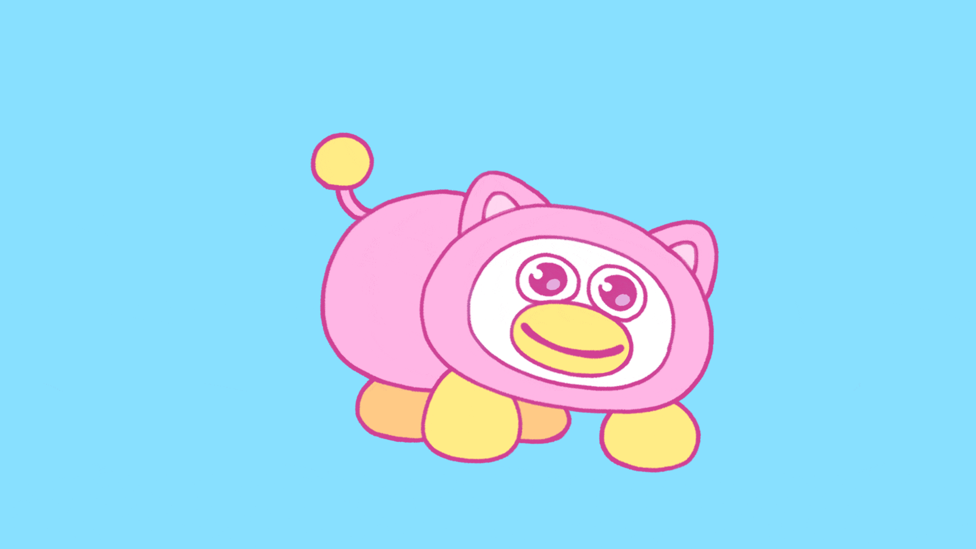peepy dance gif